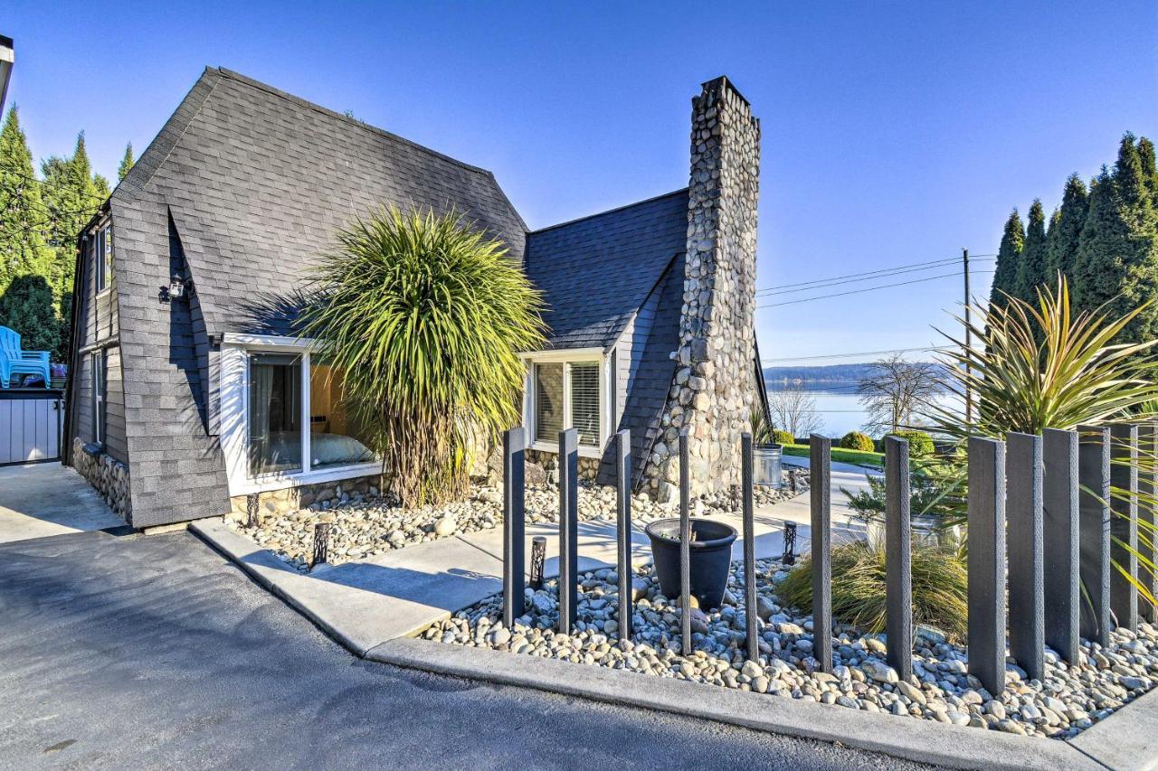 Puget Sound Cabin With Hot Tub And Water Views! Бремертон Экстерьер фото