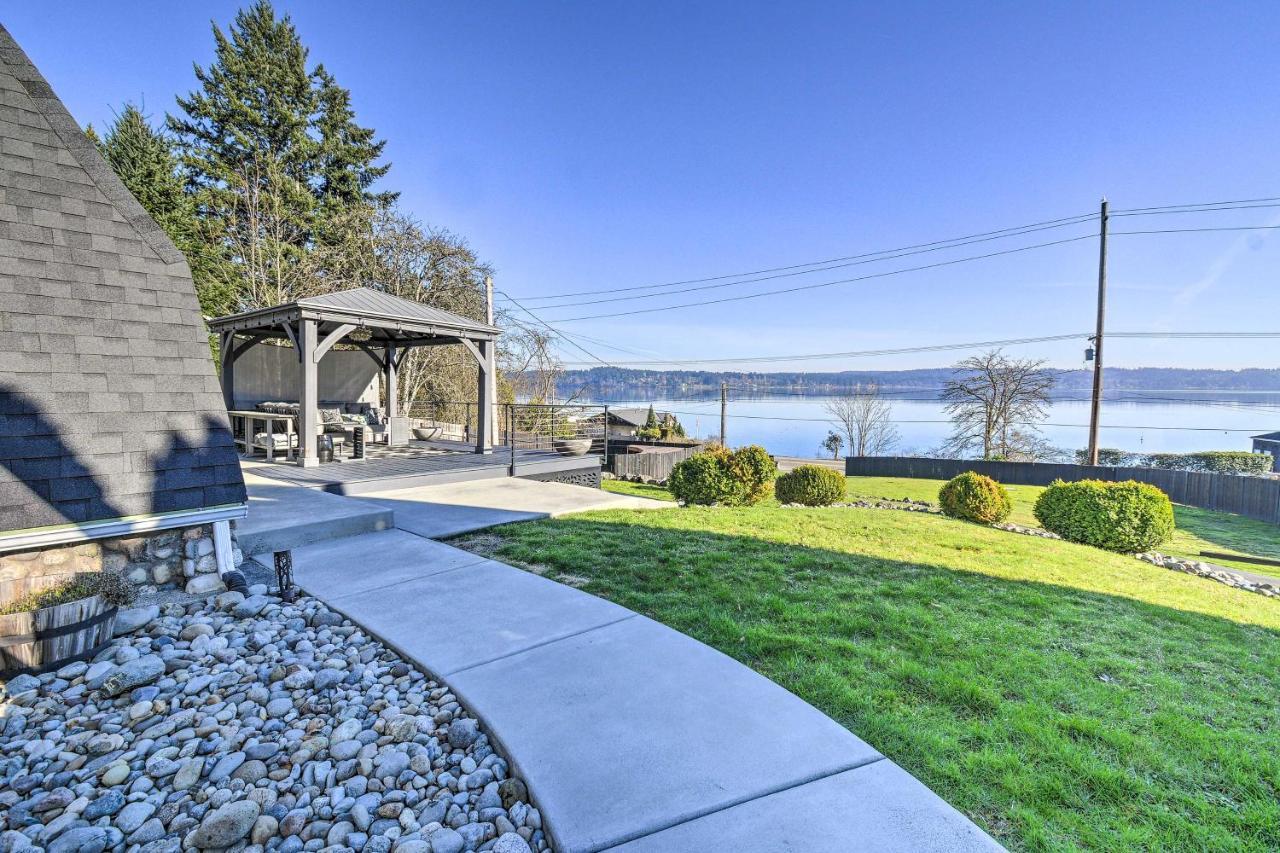 Puget Sound Cabin With Hot Tub And Water Views! Бремертон Экстерьер фото