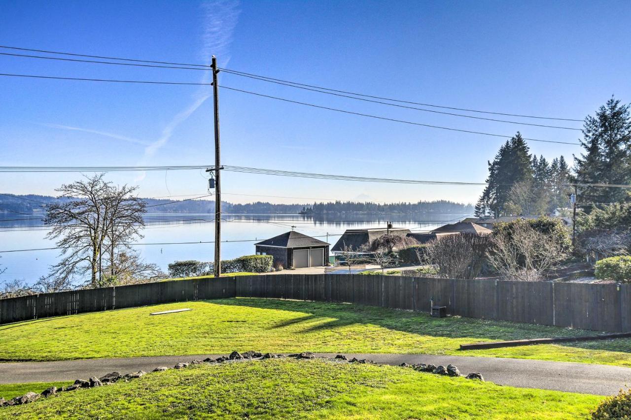Puget Sound Cabin With Hot Tub And Water Views! Бремертон Экстерьер фото