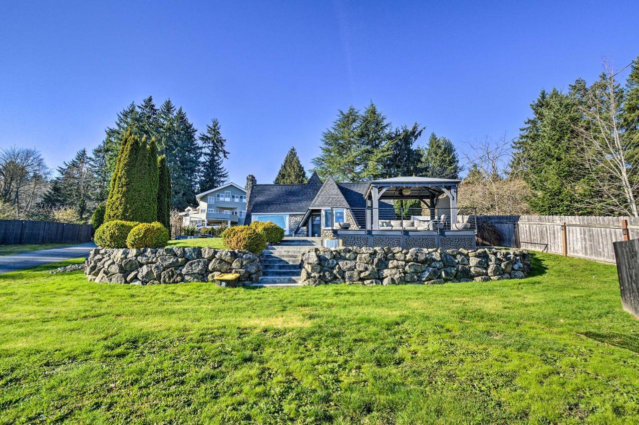 Puget Sound Cabin With Hot Tub And Water Views! Бремертон Экстерьер фото